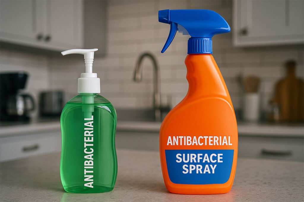 Are Antibacterial Soaps and Surface Sprays Useful in Normal Homes?